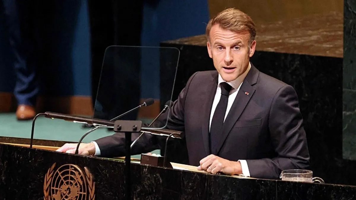 Son dakika | Macron, Fransa'nın Filistin Devleti'ni tanıdığını duyurdu