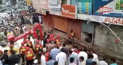 Pakistan’da kanalizasyonda patlama: 9 yaralı | Video