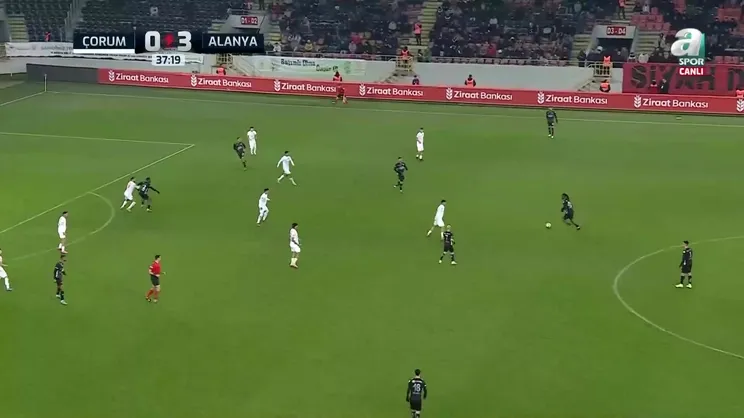 GOL | Arca Çorum FK 0-4 Corendon Alanyaspor