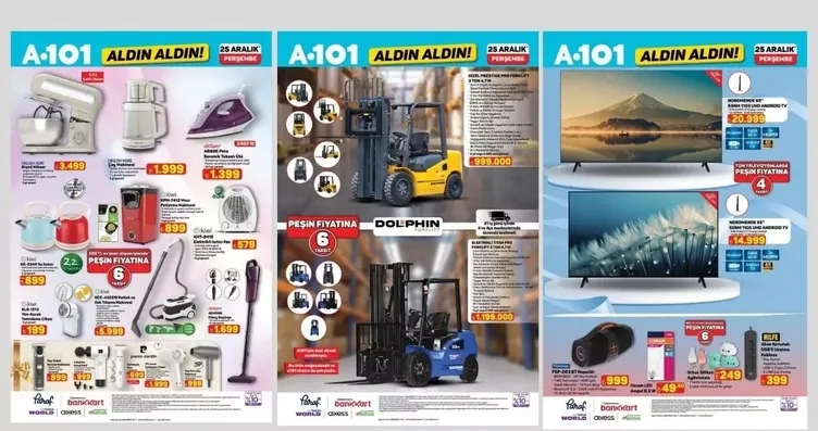 A101 Aktüel Bu Hafta! 25 Aralık 2025 Perşembe...