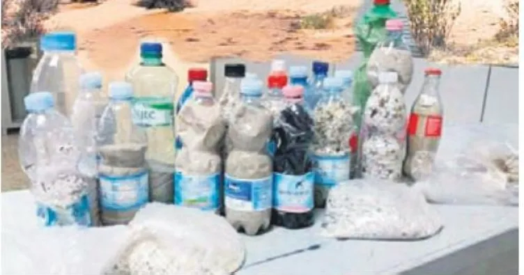 Sardunya’dan kum çalan çifte hapis yolu