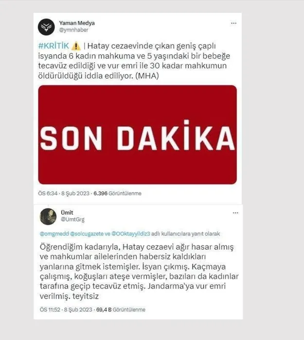 Son dakika: Deprem yalanları ve gerçekler! Kahramanmaraş, Pazarcık, Elbistan, Hatay...