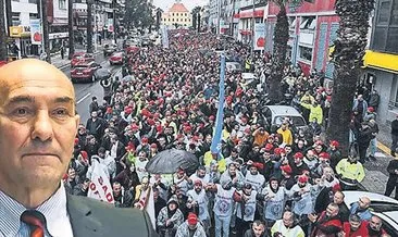 Heykele, sanata para akıtan Soyer işçinin hakkını vermiyor: Hayat duracak