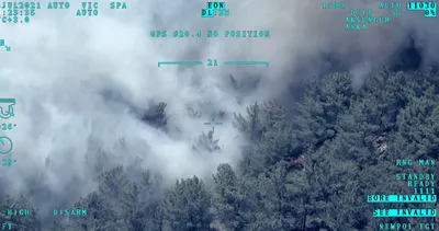 Mersin’deki yangın yön değiştirdi! Üs bölgesi boşaltılıyor