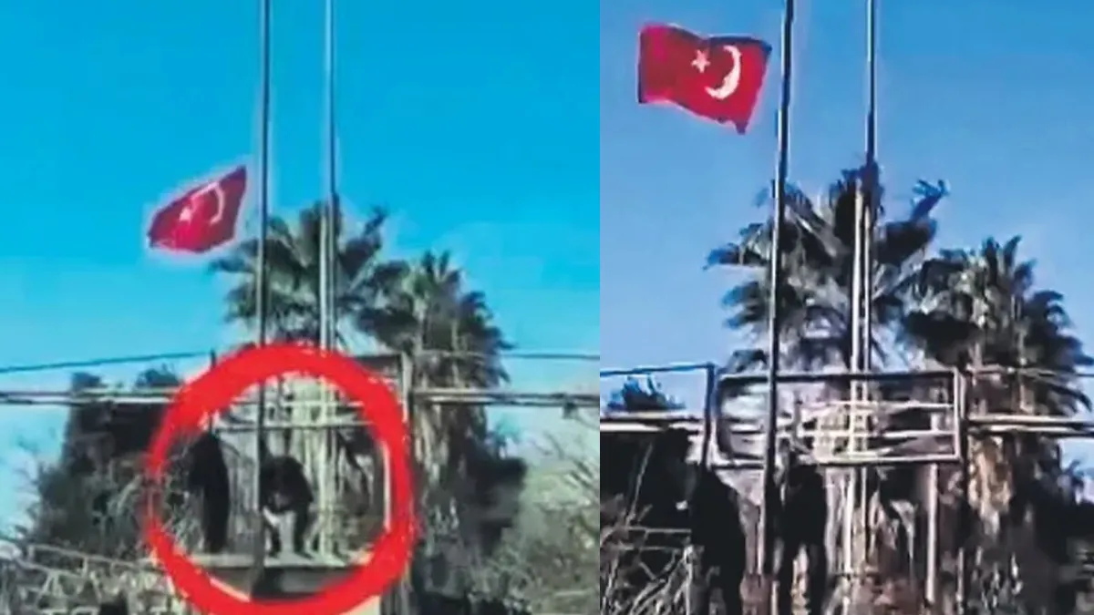 MSB: Bayrağa yapılan organize provokasyon! MSB: Bayrağa yapılan organize provokasyon!