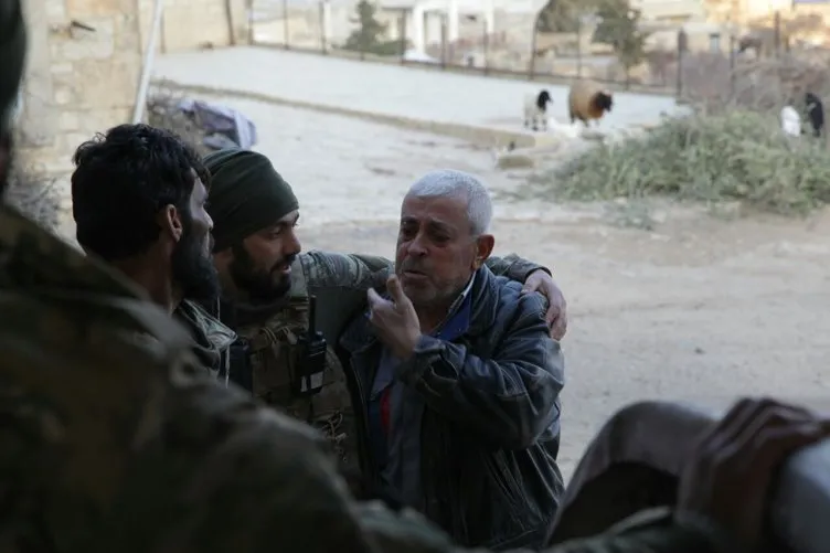 Şeyh Hadid'li sivillerin özgürlük sevinci