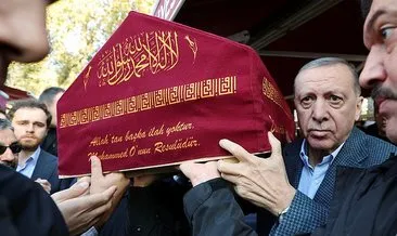Başkan Erdoğan Hacer Muhterem Coşan’ın cenaze törenine katıldı