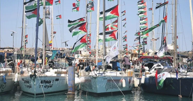 Sumud Filosuna siyonist saldırı