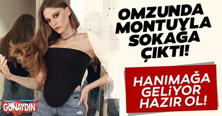 Serenay Sarıkaya görenleri şaşırttı