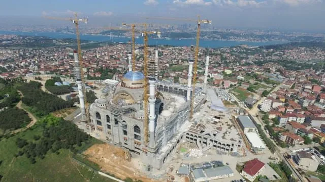 Çamlıca Camisi’nin son hali