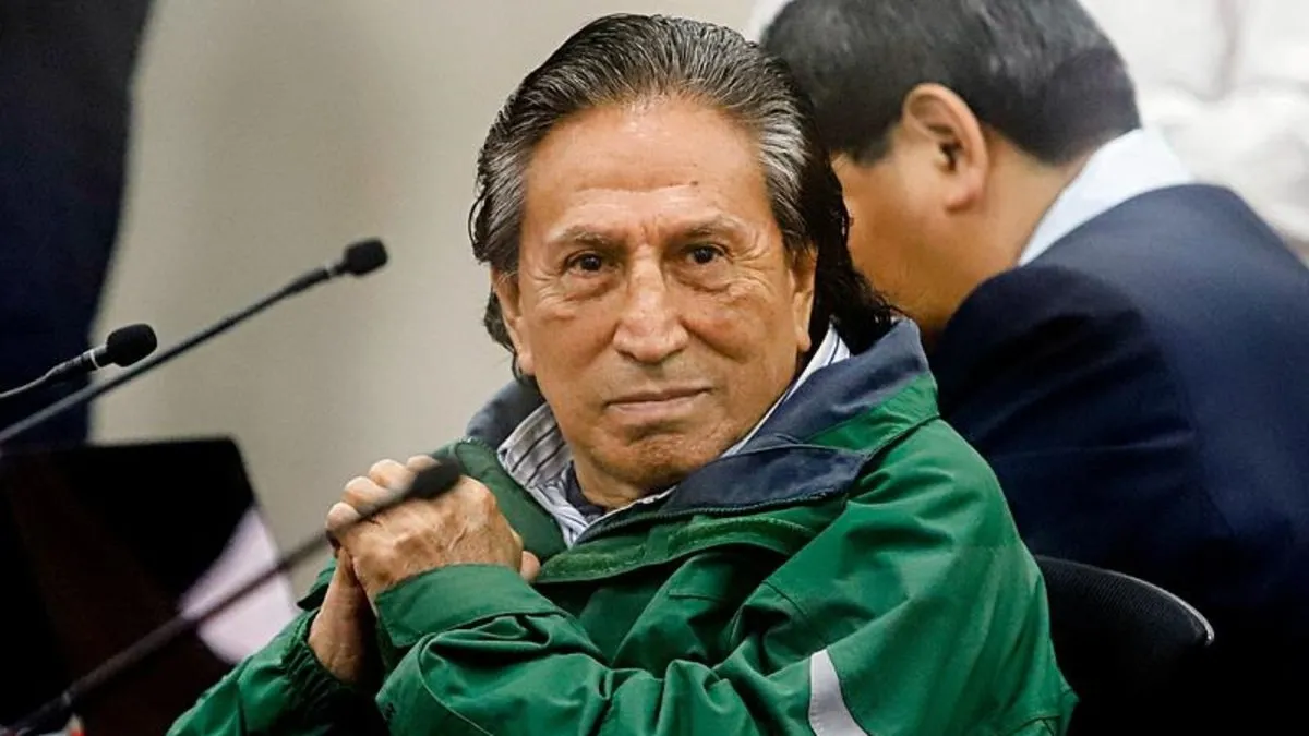 Eski Peru Devlet Başkanı Toledo’ya 20 yıl 6 ay hapis cezası Eski Peru Devlet Başkanı Toledo’ya 20 yıl 6 ay hapis cezası