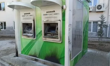 Kahramanmaraş’ta ATM’yi kundakladığı iddia edilen şüpheli yakalandı