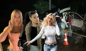 Kaza kurbanı kızlar toprağa verildi