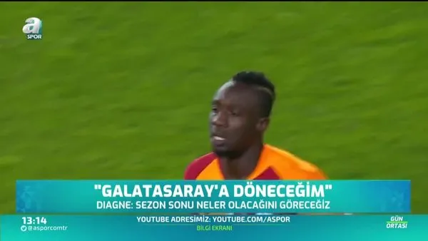 Diagne'den Galatasaray'a mesaj! 