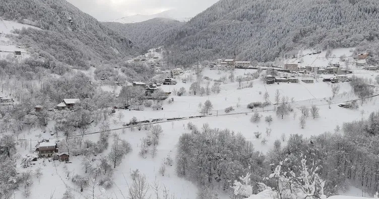 Giresun’da eğitime kar engeli