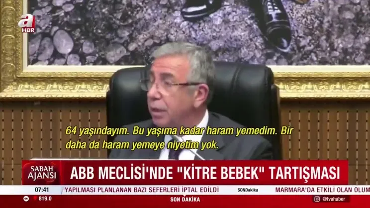 Ankara'da 'Kitre bebek' tartışması