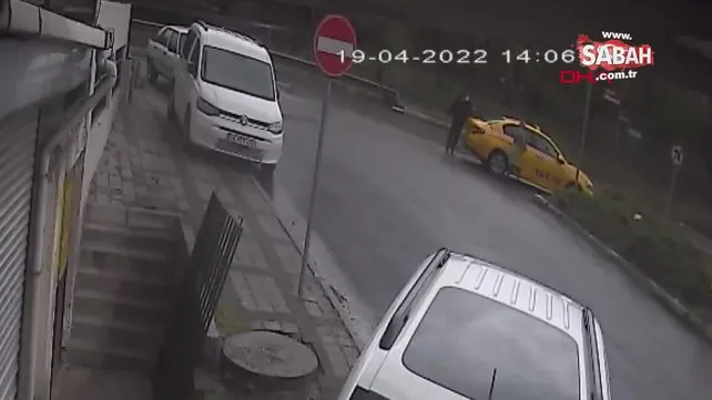Ataşehir'deki taksici dehşetinin görüntüleri ortaya çıktı | Video