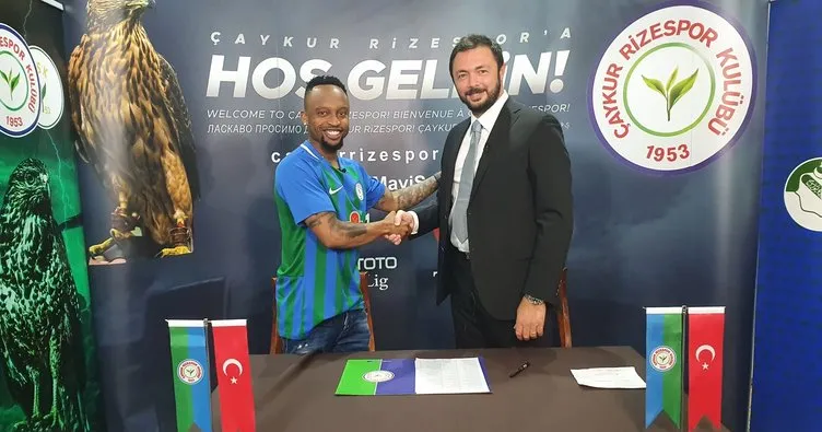Çaykur Rizespor, Lebogang Phiri ile 3 yıllık sözleşme imzaladı