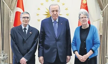 Aziz Sancar’dan Erdoğan’a ziyaret