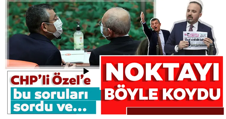 CHP’li Özel’e diktatör yanıtı