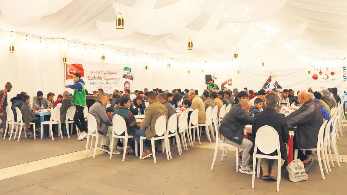 Kayseri’den Suriye’ye uzanan yardım eli