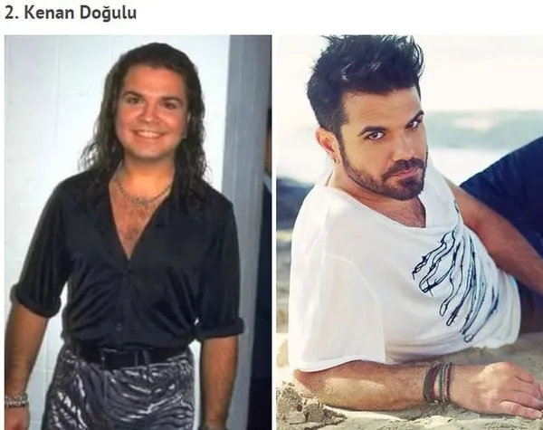 Ünlülerin kariyerlerindeki ilk imajları