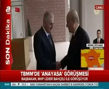 Meclis'te sürpriz görüşme!