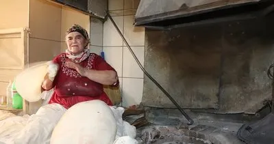 70 yaşında hasta oğlu ve torunları için fırında çalışıyor #erzincan