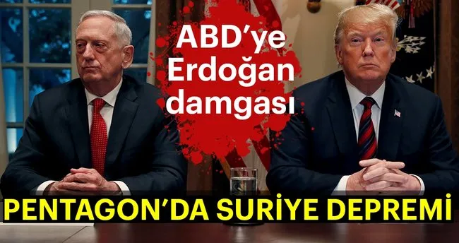 Pentagon’da Suriye depremi