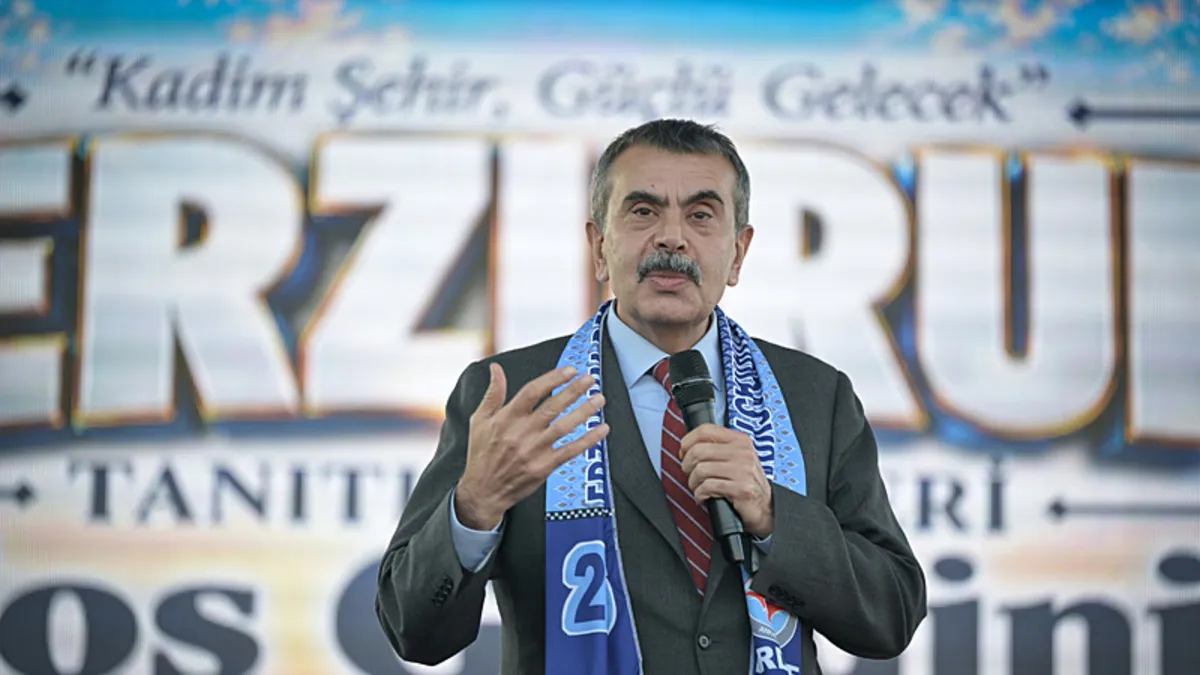 Bakan Tekin: “Farkındalık oluşturmak için böyle bir adım atmaya karar verdik”