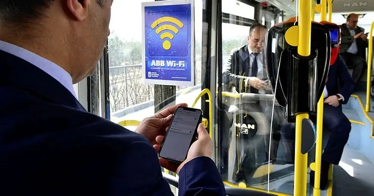 Başkent otobüslerinde ücretsiz internet dönemi başlıyor