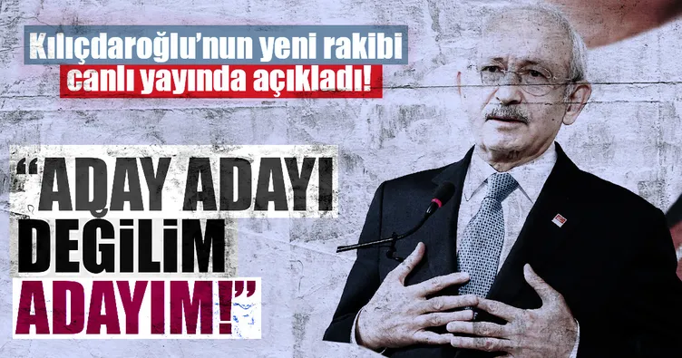 Muharrem İnce canlı yayında adaylığını açıkladı