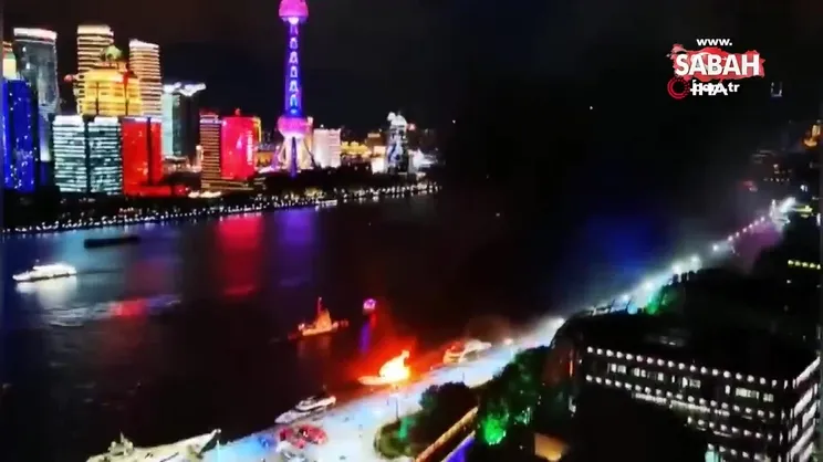 Lüks yat alevlere teslim oldu | Video