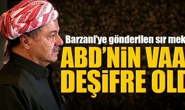 ABD’nin Barzani’ye vaadi deşifre oldu
