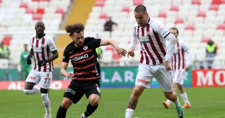 Sivasspor kaçtı, Gaziantep FK yakaladı