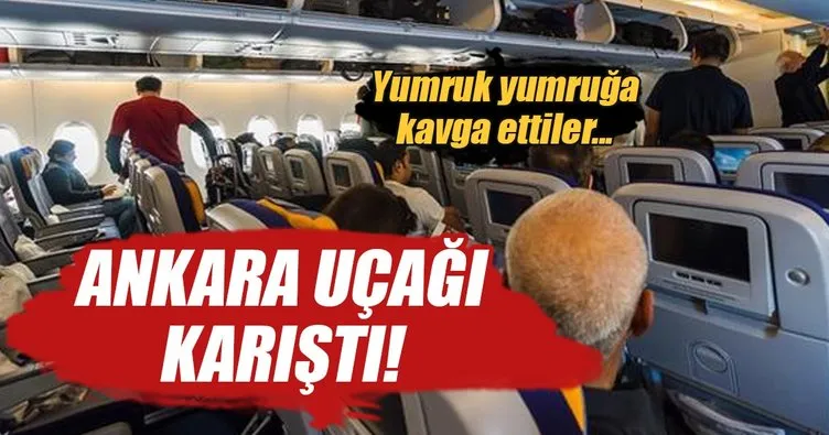 Ankara uçağı karıştı!