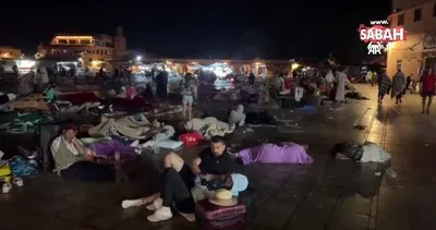Fas’ta 7 büyüklüğünde deprem sonrası halk sokaklara döküldü | Video