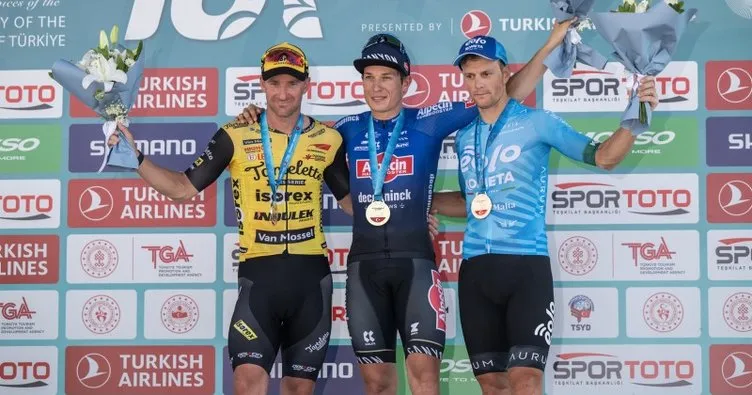 58. Cumhurbaşkanlığı Türkiye Bisiklet Turu İstanbul - Sultanahmet etabını Jasper Philipsen kazandı