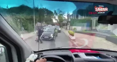 ’Burası ters yön’ deyip ambulans şoförüne yön vermedi! O anlar kamerada | Video