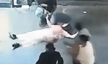 Eşini sokakta katletti, linçten polis kurtardı #istanbul