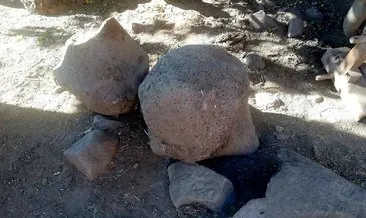 Asur dönemine ait taşları satarken yakalandı