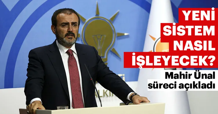 Mahir Ünal’dan, MKYK toplantısı sonrası flaş açıklamalar