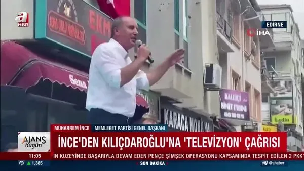 Muharrem İnce'den Kemal Kılıçdarıoğlu'na flaş çağrı! 