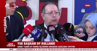 Yayın yasakları saat kaçta kalkacak? YSK Başkanı Ahmet Yener açıkladı | Video