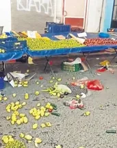 Müşteri döven pazarcı tutuklandı