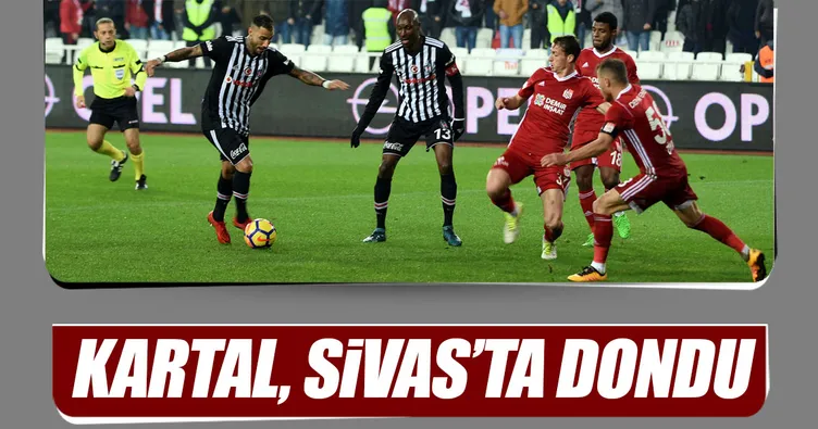 Kartal, Sivas’ta dondu