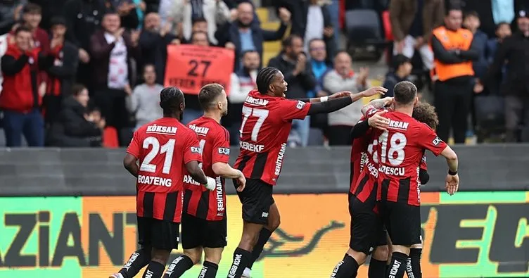 Gaziantep FK, evinde Hatayspor’u 2-1’le geçti!
