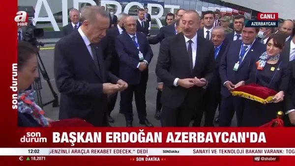 Son Dakika: Zengilan Uluslararası Havalimanı tamamlandı! Açılışını Başkan Erdoğan ve Aliyev yaptı | Video
