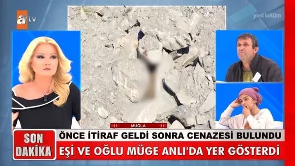 Müge Anlı'da canlı yayınlandı: İşte Şaban Ataş’ın cesedinin bulunduğu anlar! | Video