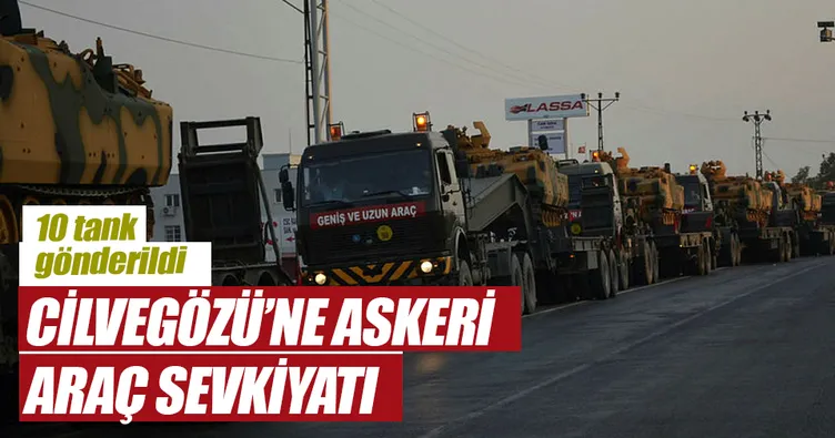 Cilvegözü’ne askeri araç sevkiyatı